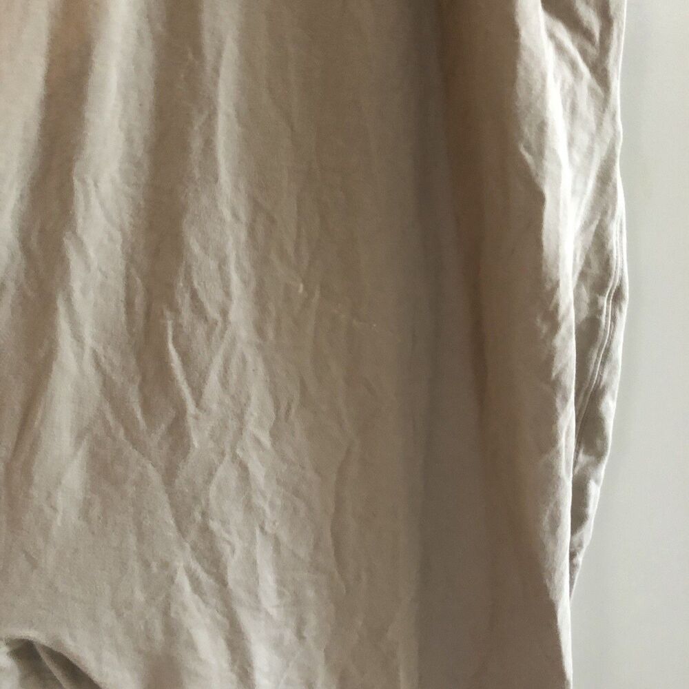 Free People FP Movement Hot Shot One Piece Jumpsuit Tan Beige Sz Large *flaw - Picture 8 of 8